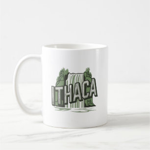 ithaca falls coffee mug