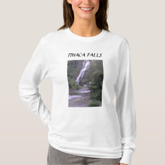 ITHACA FALLS Ladys Hooded Sweatshirt T-Shirt