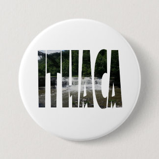Ithaca is Gorges 7.5 Cm Round Badge