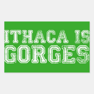 ITHACA IS GORGES STICKER