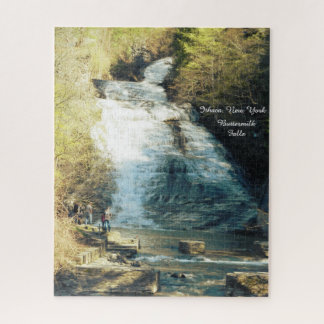 ITHACA NEW YORK BUTTERMILK  FALLS  JIGSAW PUZZLE