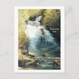 ITHACA NEW YORK BUTTERMILK  FALLS  POSTCARD