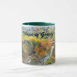 ITHACA NEW YORK GORGE MUG