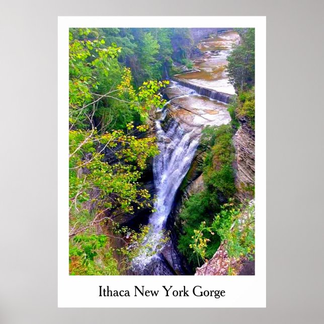 ITHACA NEW YORK GORGE  POSTER (Front)