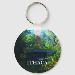 ITHACA, NEW YORK keychain