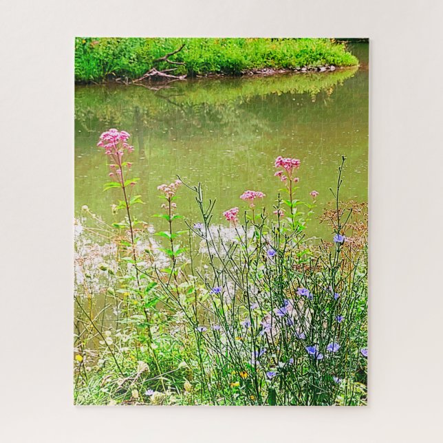 ITHACA NEW YORK NATURE RESERVE  JIGSAW PUZZLE (Vertical)