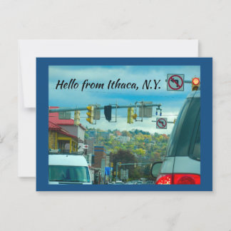 ITHACA NEW YORK  POSTCARD