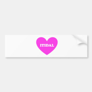 Itidal Bumper Sticker