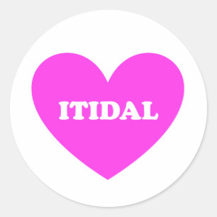 Itidal Classic Round Sticker