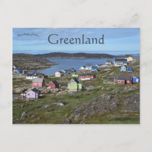 Itilleq On the Davis Strait Greenland Postcard