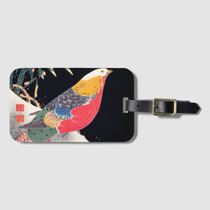 Ito Jakuchu Golden Pheasant in the Snow Luggage Tag