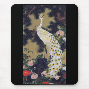 Itō Jakuchū , Jakuchu ITO , Romatsu Kujaku zu Mouse Pad