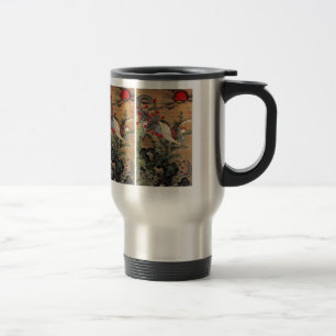 Itoh Jakuchu , Jakuchu ITO , Kyokujitsu Hoo-zu Travel Mug