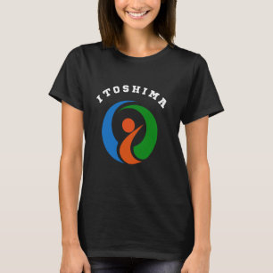 Itoshima Coat of arms Flag pride national Gift Sou T-Shirt