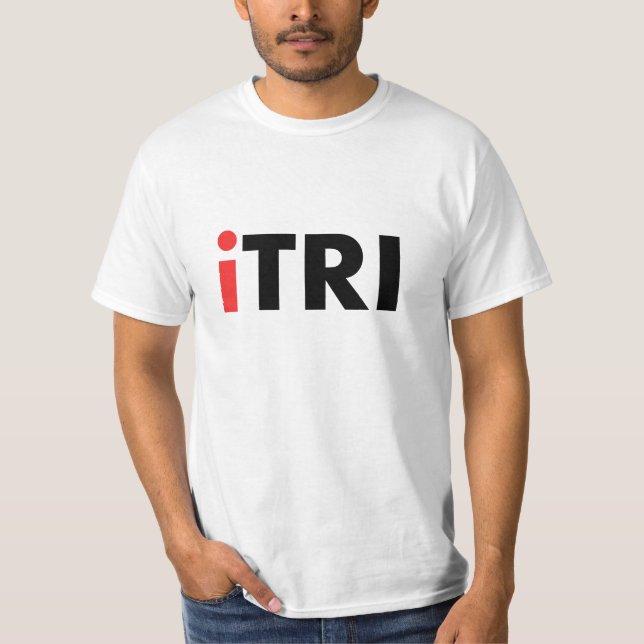 iTri Triathlon T-Shirt (Front)