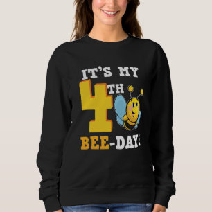 It's 4th Bee Day Honey Beekeeper Apiary Beekeeping Sweatshirt