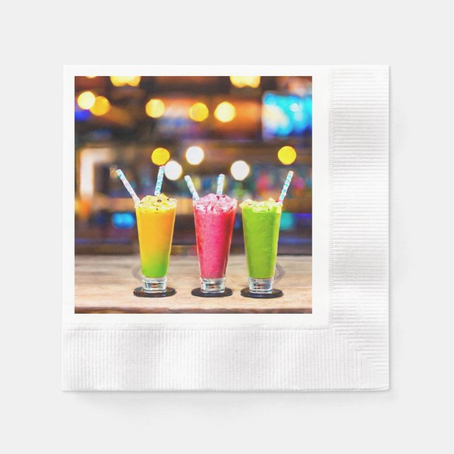 It's 5 O'Clock Somewhere Cocktail Napkins (Front)