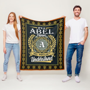 It's A Abe Thing You Couldn't Understand Fleece Blanket
