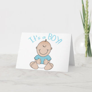 It's a Baby Boy! Announcement