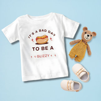 It's a bad day to be a glizzy hotdog baby T-Shirt