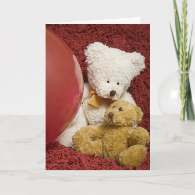 It's a balloon Ted - Birthday Card (Front)