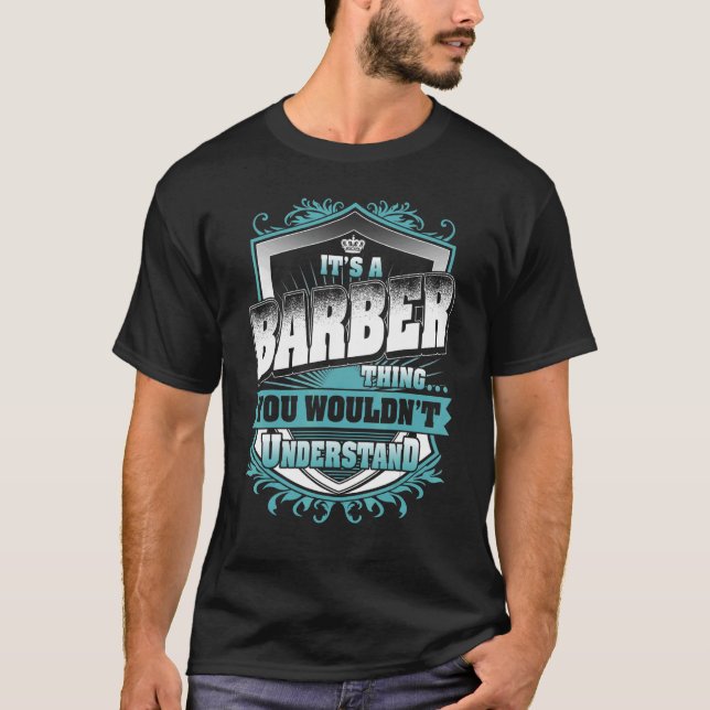 It's A Barber Thing You Wouldn't Understand Classi T-Shirt (Front)