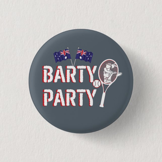 It's a Barty Party 3 Cm Round Badge (Front)
