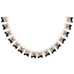 It's A Beach Party Happy Birthday Bunting