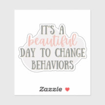 It's a Beautiful Day To Change Behaviours, ABA gif