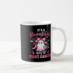 It's A Beautiful Day To Fight Breast Cancer Cute B Coffee Mug
