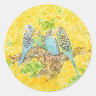 It's A Beautiful World Classic Round Sticker