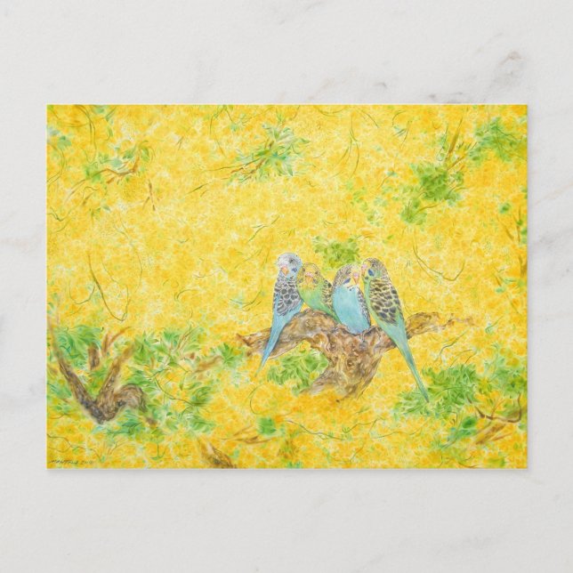 It's A Beautiful World Postcard (Front)