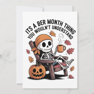 It's a Ber Month Thing You Wouldn't Understand Holiday Card