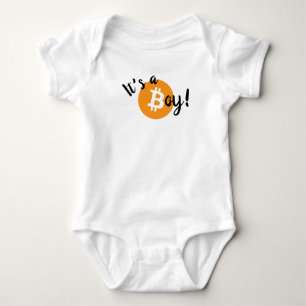 It's a Bitcoin Boy! Infant bodysuit