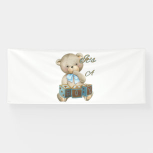 It's A Boy 4x10 Vinyl Banner