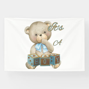 It's A Boy 4x6 Vinyl Banner