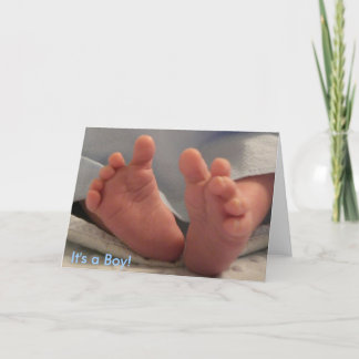 It's a Boy! Announcement