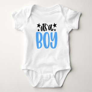 It's a boy baby bodysuit