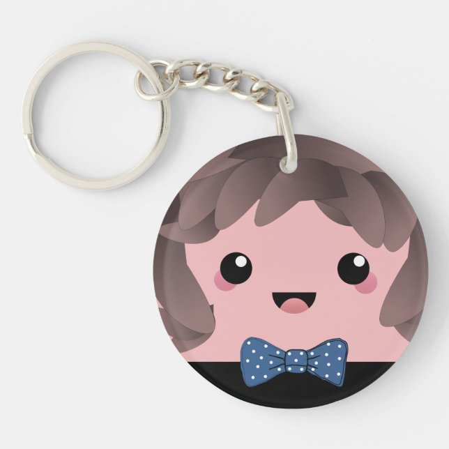 Its A Boy | Baby Boy Gender Reveal  Key Ring (Front)