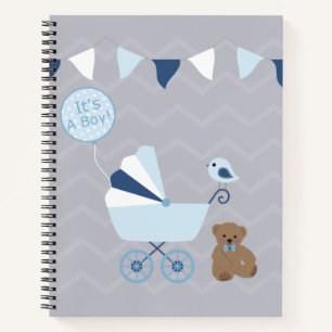 It's A Boy Baby Notebook