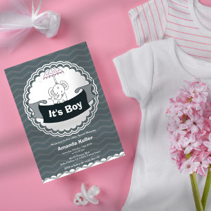 It's a Boy Baby Shower Invitation
