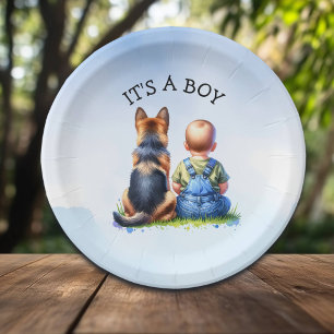 It's a Boy!    Baby Shower Paper Plate
