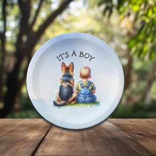 It's a Boy!    Baby Shower Paper Plate