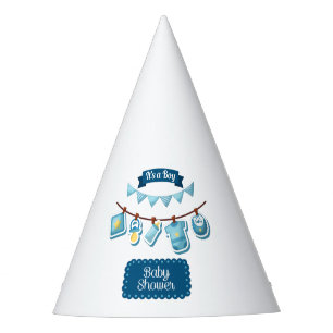 It's A Boy Baby Shower Party Hat