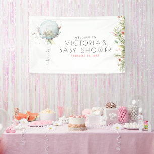 It's A Boy Baby Shower Welcome Banner