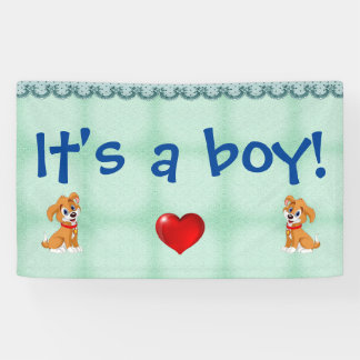 It's a boy! banner