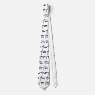 It's a Boy Baseball Tie