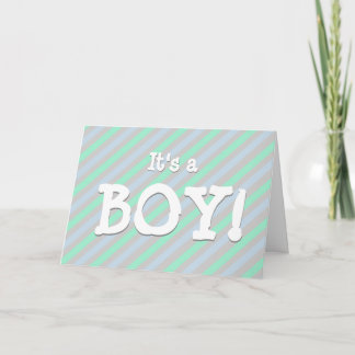 It's a Boy! Birth Announcement