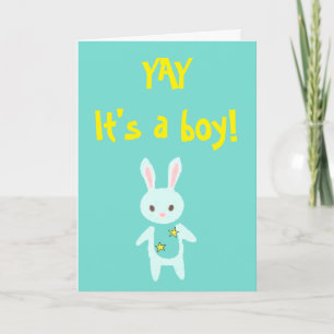 It's a Boy Birthday Greeting card
