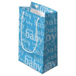 It's A Boy Blue Baby Shower Party Small Gift Bag
